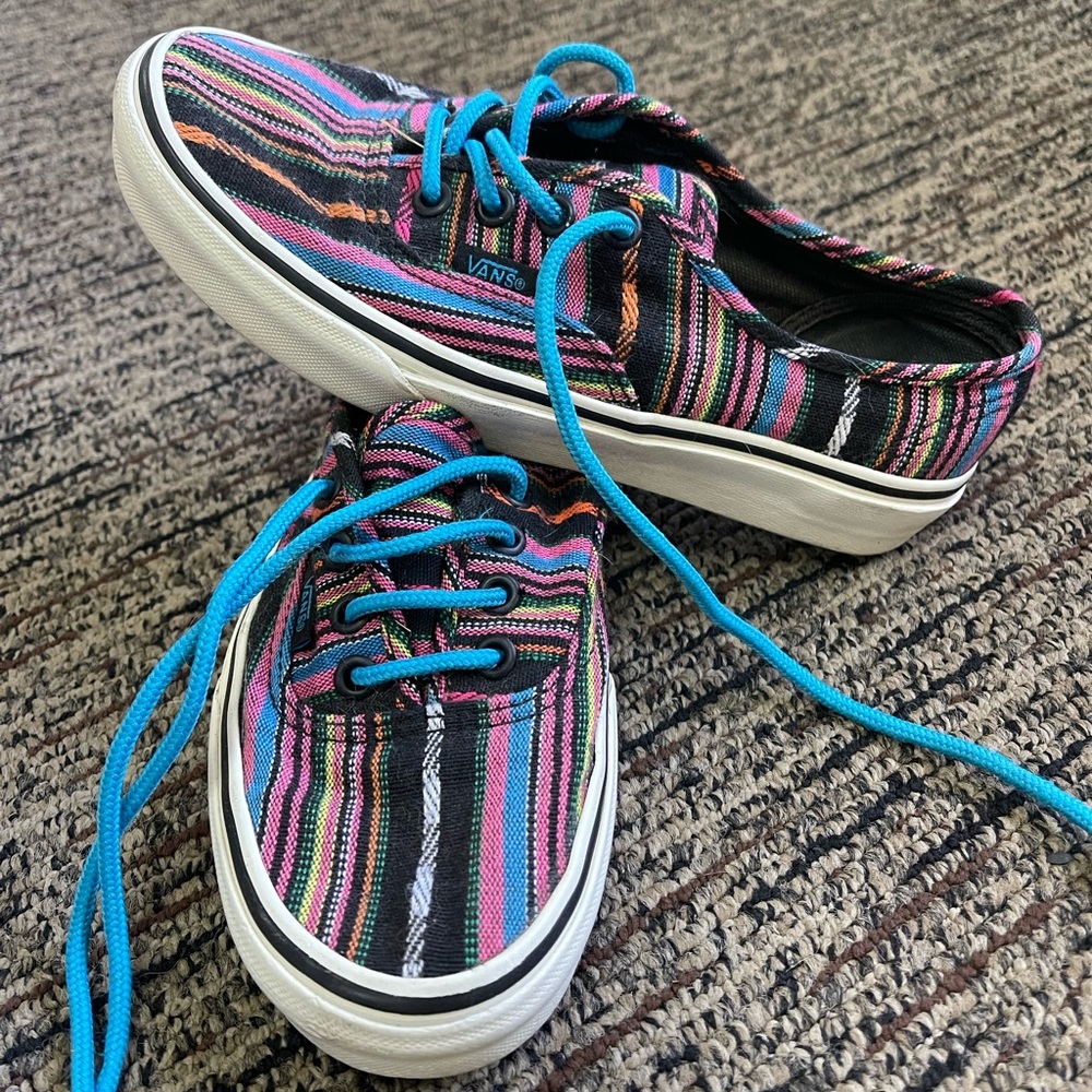 Serape vans